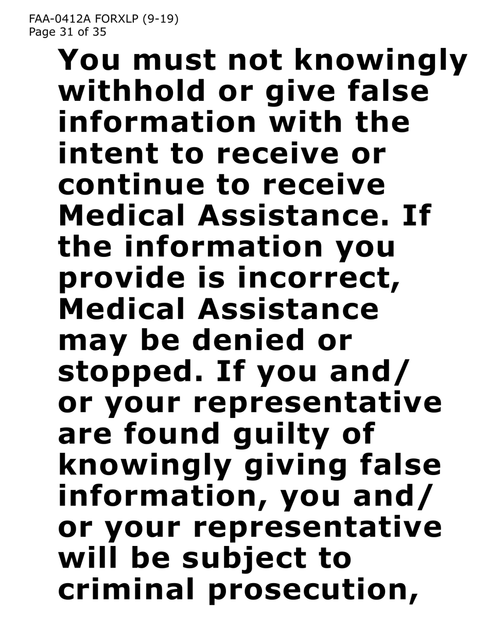 Form FAA-0412A-XLP change Report (Extra Large Print) - Arizona, Page 31