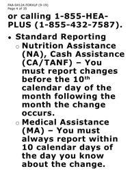 Form FAA-0412A-XLP change Report (Extra Large Print) - Arizona, Page 4