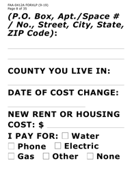 Form FAA-0412A-XLP change Report (Extra Large Print) - Arizona, Page 8