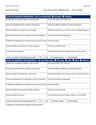 Formulario GCI-1041A-S Consentimiento Para El Uso Del Seguro De Salud - Arizona (Spanish), Page 2