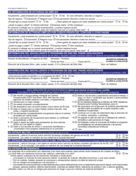 Formulario CCA-0001A-S Solicitud De Asistencia Para Cuidado De Ninos - Arizona (Spanish), Page 5