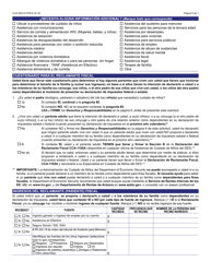 Formulario CCA-0001A-S Solicitud De Asistencia Para Cuidado De Ninos - Arizona (Spanish), Page 6