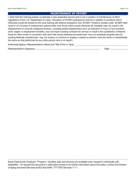 Form AAA-1122A Host Agency Application - Arizona, Page 2