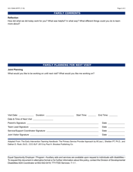 Form GCI-1094A Primary Caregiver Visit Log - Arizona, Page 2