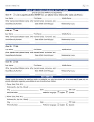 Form CCA-1261A Certified Family Child Care Provider Application - Arizona, Page 2