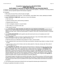 Form LCR-1007A Home Visit Report Supplement to Notice of Inspection and Due Process Rights - Arizona, Page 2