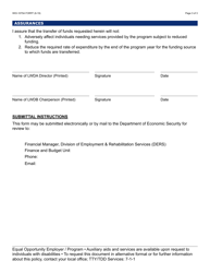 Form WIO-1075A Transfer of Funds Request Form - Arizona, Page 3