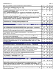 Form CCA-1262A Home Inspection Checklist - Arizona, Page 2