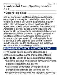 Formulario FAA-1493A-LPS Solicitud De Representante Autorizado (Letra Grande) - Arizona (Spanish), Page 2
