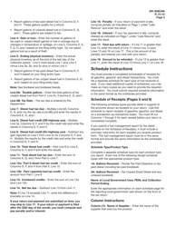 Instructions for Form DR-309634 Local Government User of Diesel Fuel Tax Return - Florida, Page 3