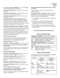 Instructions for Form DR-309634 Local Government User of Diesel Fuel Tax Return - Florida, Page 4