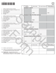 Form DR-904 Pollutants Tax Return - Florida, Page 3