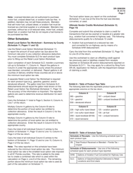 Instructions for Form DR-309635 Blender Fuel Tax Return - Florida, Page 7