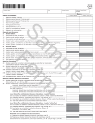 Form DR-182 Florida Air Carrier Fuel Tax Return - Florida, Page 3