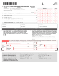 Form DR-908 Insurance Premium Taxes and Fees Return - Florida, Page 2