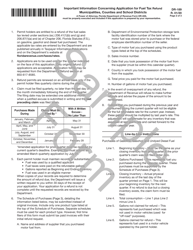 Form DR-189 Application for Fuel Tax Refund Municipalities, Counties and School Districts - Florida, Page 2