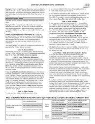 Instructions for Form DR-7 Consolidated Sales and Use Tax Return - Florida, Page 5