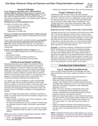 Instructions for Form DR-15 Sales and Use Tax Return - Florida, Page 3