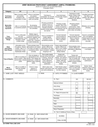 DA Form 7764-4 Army Musician Proficiency Assessment (Ampa) (Trombone), Page 2