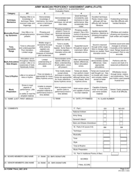DA Form 7764-6 Army Musician Proficiency Assessment (Ampa) (Flute), Page 2