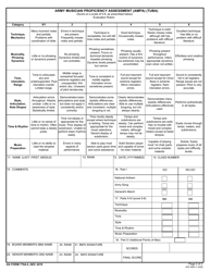 DA Form 7764-5 Army Musician Proficiency Assessment (Ampa) (Tuba), Page 2