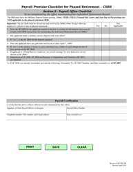 Form SF2801 PR Agency Checklist for Phased Retirement - Csrs, Page 2