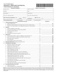 Form 770 Virginia Fiduciary Income Tax Return - Virginia, Page 3