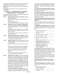 Instructions for Form 770 Virginia Fiduciary Income Tax Return - Virginia, Page 12