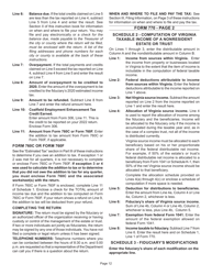 Instructions for Form 770 Virginia Fiduciary Income Tax Return - Virginia, Page 14