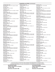 Instructions for Form 770 Virginia Fiduciary Income Tax Return - Virginia, Page 20