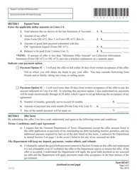 VT Form OIC-671 Offer in Compromise Agreement - Vermont, Page 7