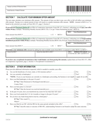 VT Form OIC-673 Collection Information Statement for Wage Earners and Self-employed Individuals - Vermont, Page 10