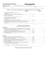 Form 150-101-051 Schedule OR-SCH-P Part-Year Resident Trust Computation of Tax - Oregon, Page 2