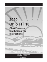 Document preview: Instructions for Form FIT10 Financial Institutions Tax Report - Ohio