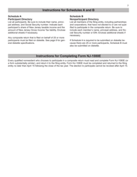 Instructions for Form NJ-1080-C, NJ-1080E Nonresident Composite Return - New Jersey, Page 7