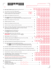 Form NJ-1040 New Jersey Resident Income Tax Return - New Jersey, Page 3