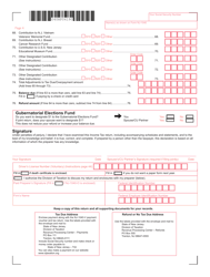 Form NJ-1040 New Jersey Resident Income Tax Return - New Jersey, Page 4