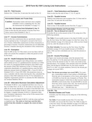 Instructions for Form NJ-1041 New Jersey Income Tax Fiduciary Return - New Jersey, Page 9