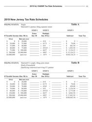 Instructions for Form NJ-1040NR New Jersey Income Tax Nonresident Return - New Jersey, Page 43