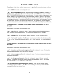 Instructions for Municipal Valuation Return - Maine, Page 2