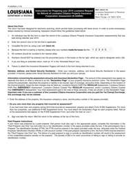 Form R-540INS Request for Refund of Louisiana Citizens Property Insurance Corporation Assessment - Louisiana, Page 2