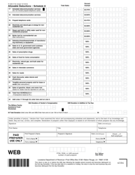 Form R-1029 Sales Tax Return - Louisiana, Page 2