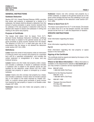 Form G-71 General Excise Sublease Deduction Certificate - Hawaii, Page 2