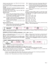 Instructions for Form G-45 General Excise/Use Tax Return - Hawaii, Page 3