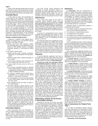Instructions for Form N-20 Partnership Return of Income - Hawaii, Page 2