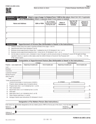 Form N-35 S Corporation Income Tax Return - Hawaii, Page 4