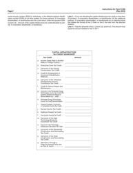 Instructions for Form N-348 Capital Infrastructure Tax Credit - Hawaii, Page 2