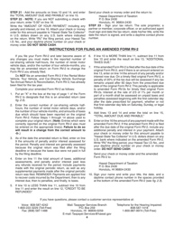 Instructions for Form RV-2 Rental Motor Vehicle, Tour Vehicle, and Car-Sharing Vehicle Surcharge Tax - Hawaii, Page 4