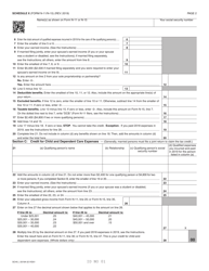 Form N-11 (N-15) Schedule X Download Fillable PDF or Fill Online Tax