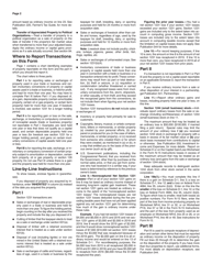 Instructions for Schedule D-1 Sales of Business Property - Hawaii, Page 2